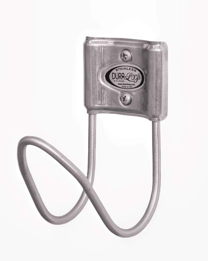 ACCU Dura-Loop Stainless Steel Water Hose Hanger - Small (Pack of 5) - USA Made - Perfect for Garden, Yard, and Outdoor Watering Organization