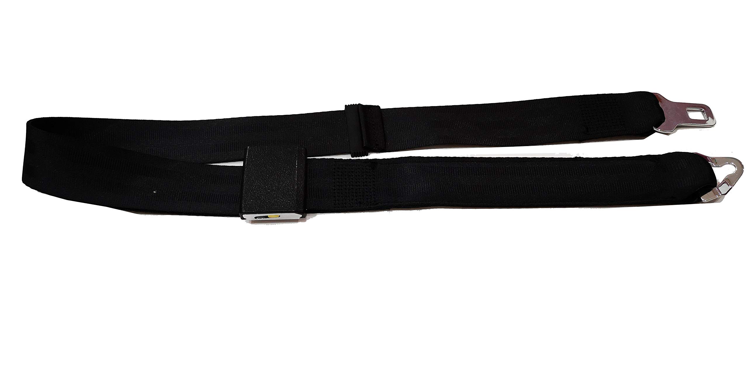 Wheelchair Tie Down System - Automatic Retractor Lap & Shoulder Belt with Male Plug Connector for L-Track | Secure Mobility Transport for Vehicles & Wheelchair Vans