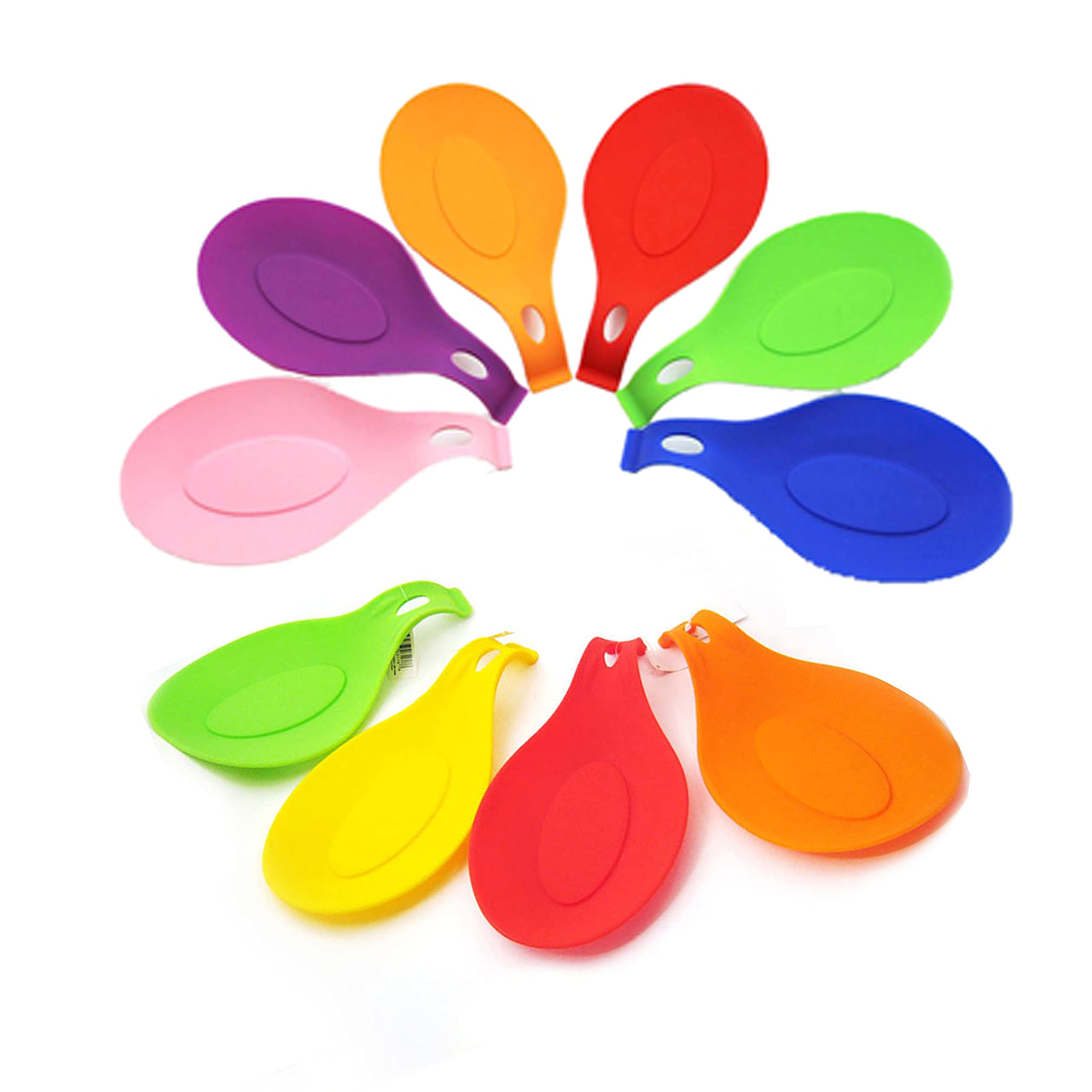 Heat-Resistant Silicone Spoon Rest - Non-Slip Kitchen Utensil Holder for Cooking, Baking & Serving - Perfect for Stovetop, Countertop & Dining Table Use