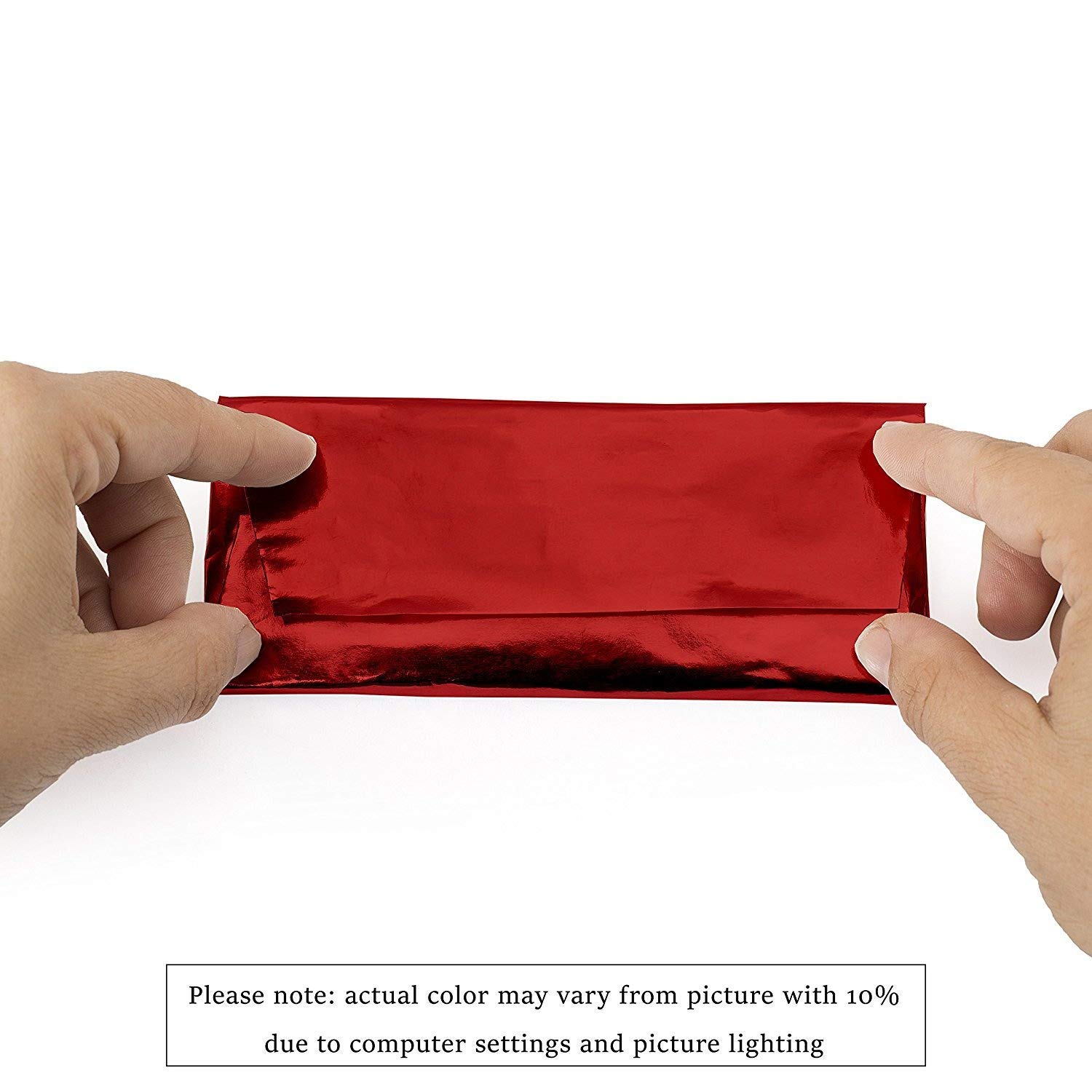 Premium HOME REPUBLIC RED Chocolate Candy Wrappers - Food-Grade Aluminum Foil for Homemade Caramel, Candy Bars & DIY Treats Packaging | Perfect for Holiday Gifts, Party Favors & Baking Supplies