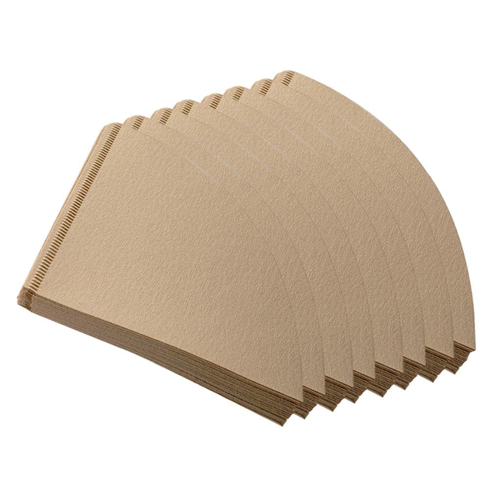 Premium Unbleached V60 Cone Coffee Filters - 40 Count Disposable Paper Dripper for Pour Over Coffee Maker | Perfect for Home Brewing, Office Use & Specialty Coffee Preparation