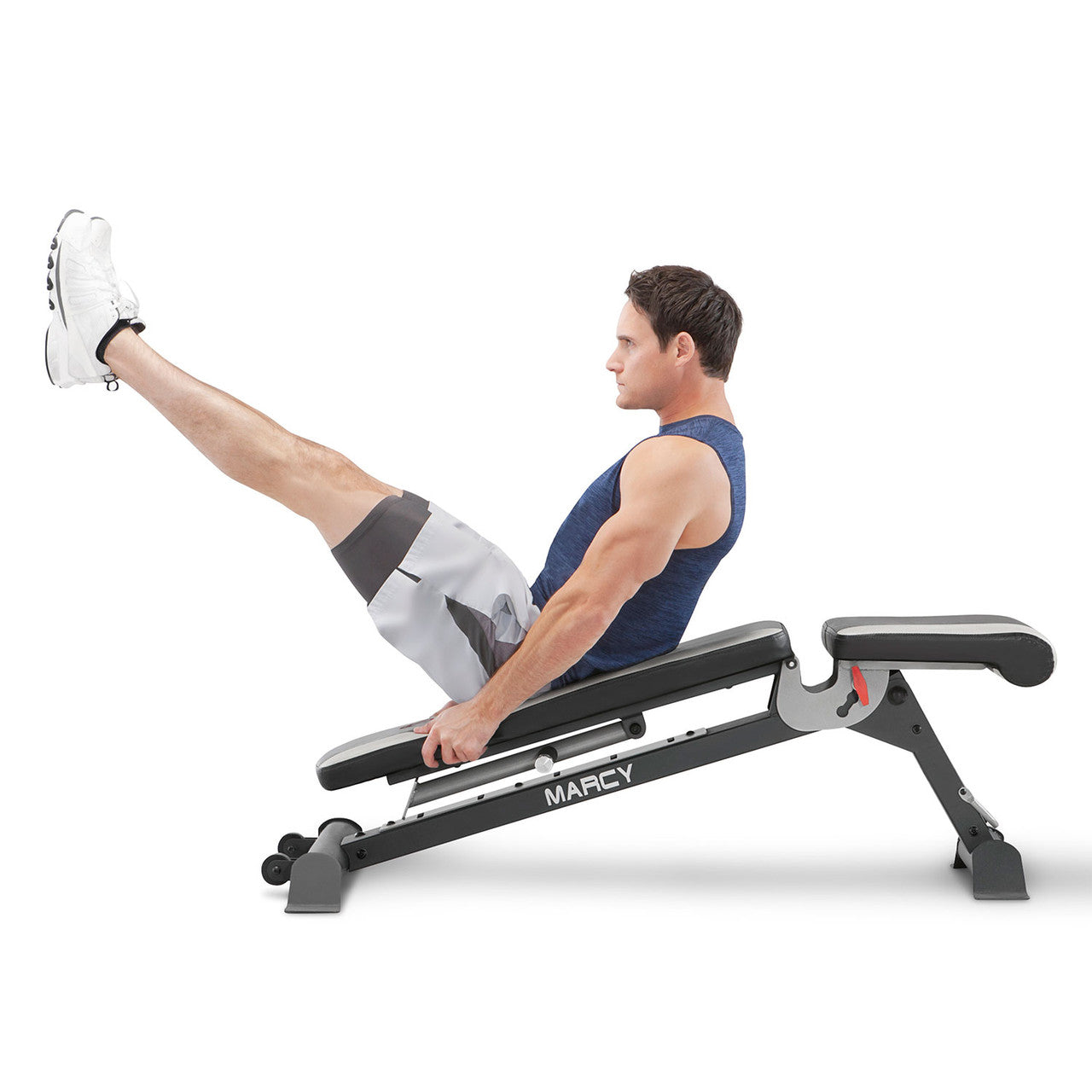 Marcy SB 670 Adjustable Weight Bench for Home Gym - Strength Training & Full Body Workouts - Perfect for Dumbbell Exercises, Sit-ups & More