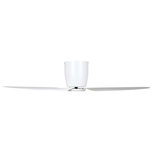 Eglo Seacliff 44-inch White Ceiling Fan with DC Motor - Quiet Energy Efficient Indoor/Outdoor Fan for Bedroom, Living Room & Patio