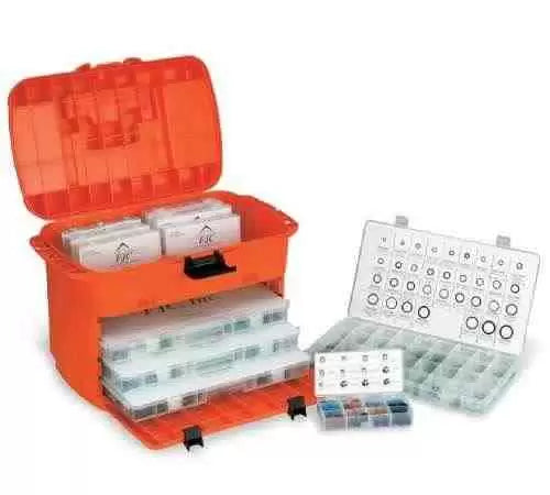 A/C Pro Series Sealing Washer O-Ring Kit 4400 - Compatible with Most HVAC Systems - Perfect for AC Repair and Maintenance