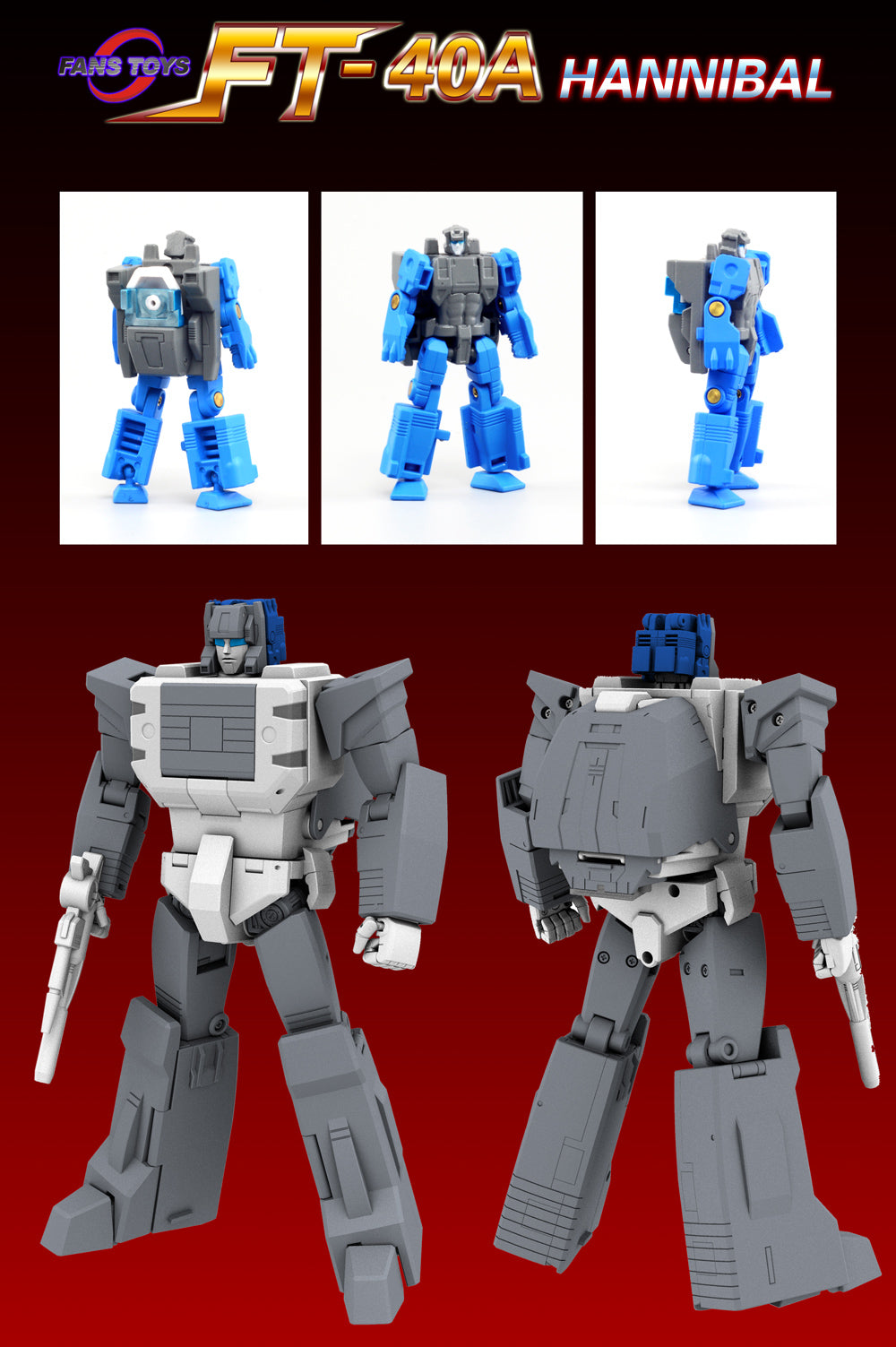 Fans Toys FT-40A Hannibal 6-Inch Collectible Action Figure - Premium Articulated Model for Display & Play - Perfect for Collectors & Fans of Military-Themed Toys