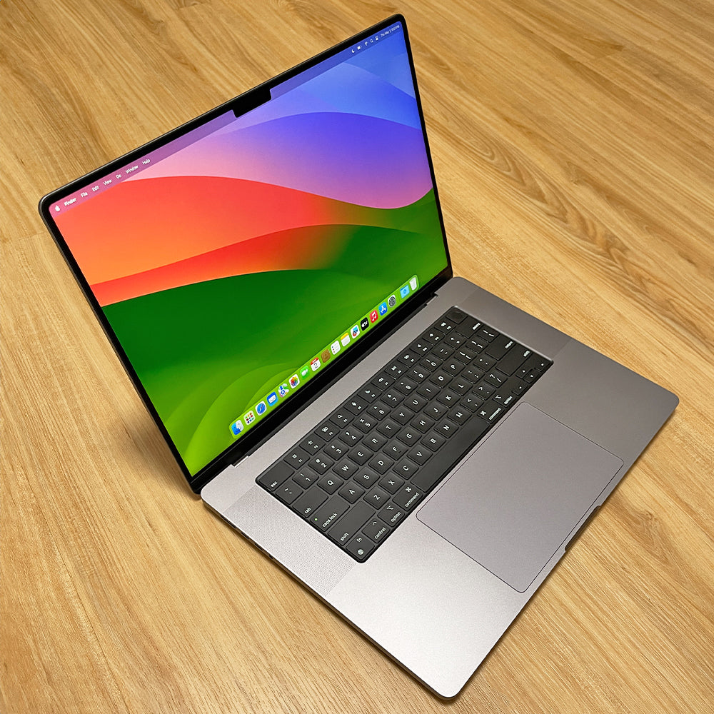Apple MacBook Pro 16-inch Laptop (M1 Pro Chip, 10-Core CPU, 16-Core GPU, 16GB RAM, 1TB SSD) - Space Gray - Premium Performance for Professionals, Creators & Students