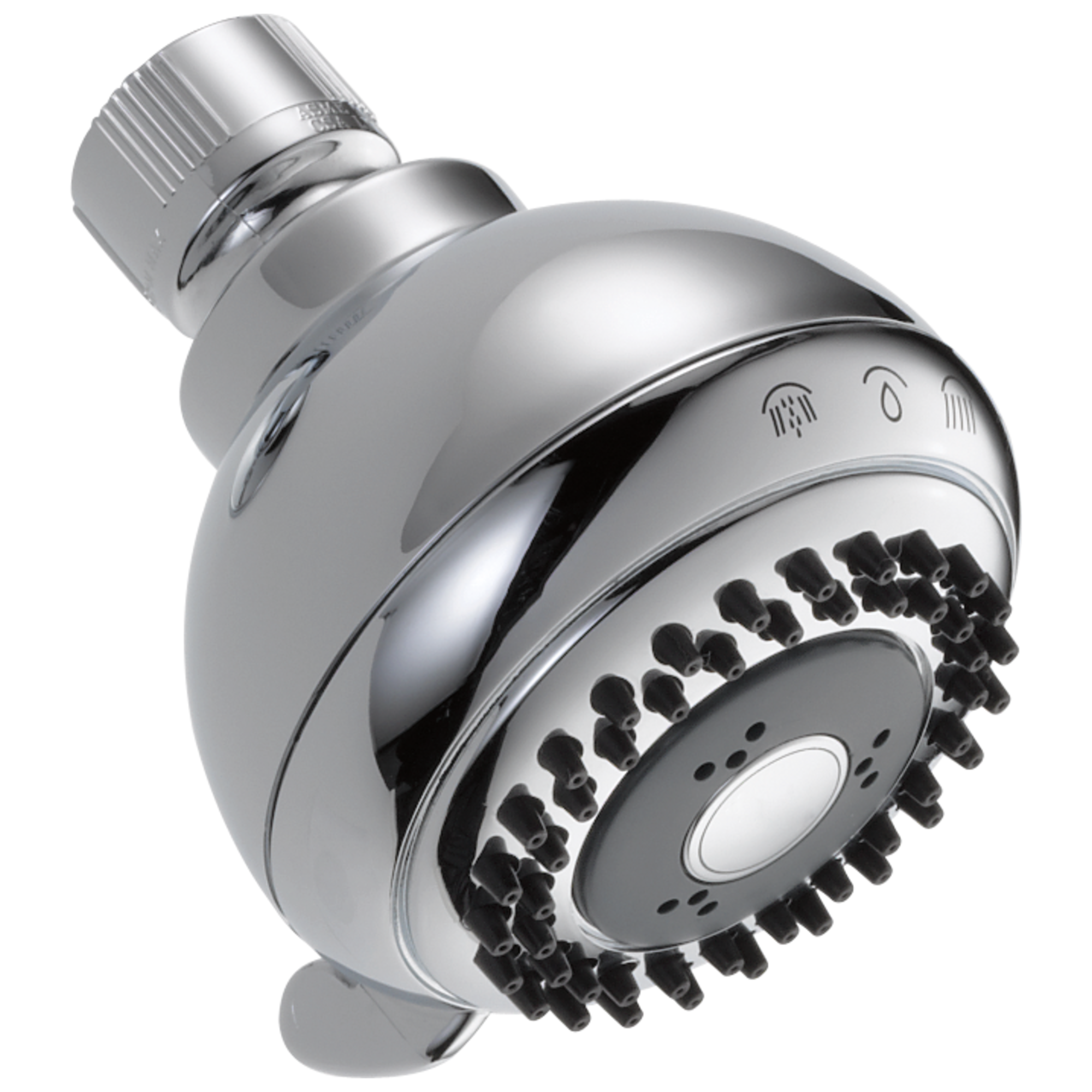 Delta 52102 MB 4-Setting Chrome Shower Head - High Pressure, Water Saving, Easy Installation for Bathroom, Spa & Relaxation