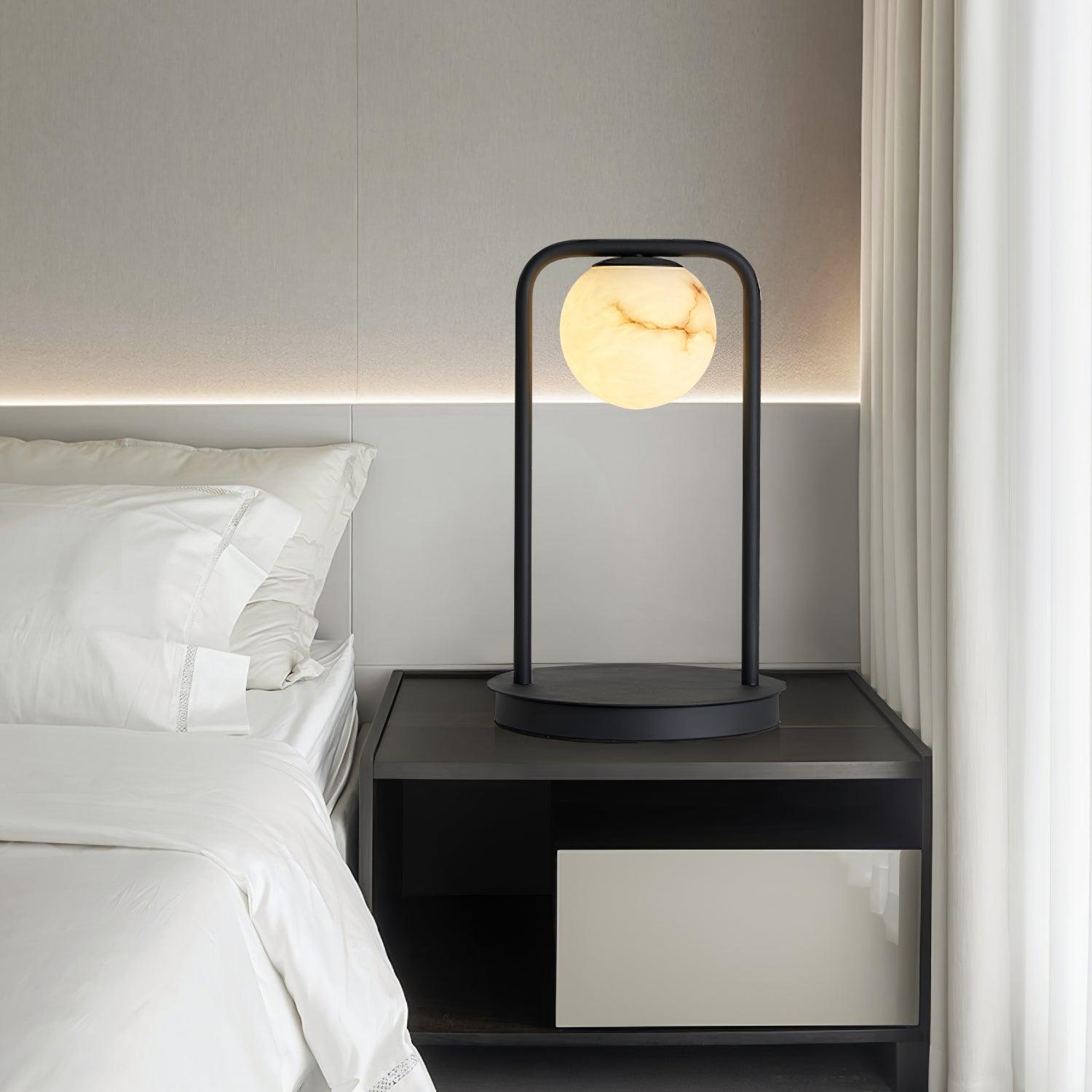 Rebirth Table Lamp - Modern LED Nightstand Light with Adjustable Brightness for Bedroom, Living Room & Office - Perfect for Reading, Relaxing & Decor