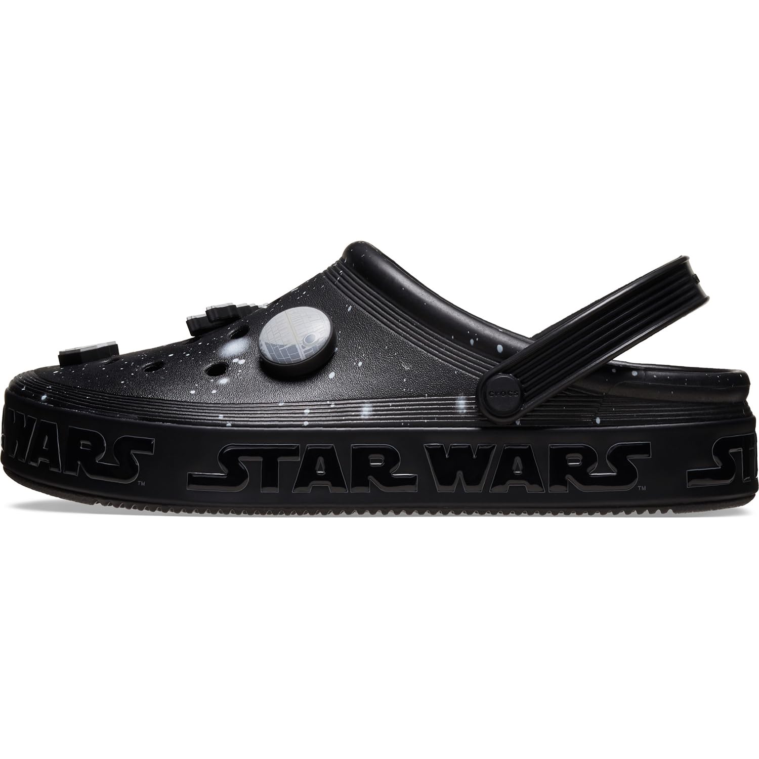 Crocs Unisex-Adult Star Wars Off Court Clog Black | Comfortable Slip-On Shoes for Men & Women | Perfect for Casual Wear, Home, and Outdoor Activities