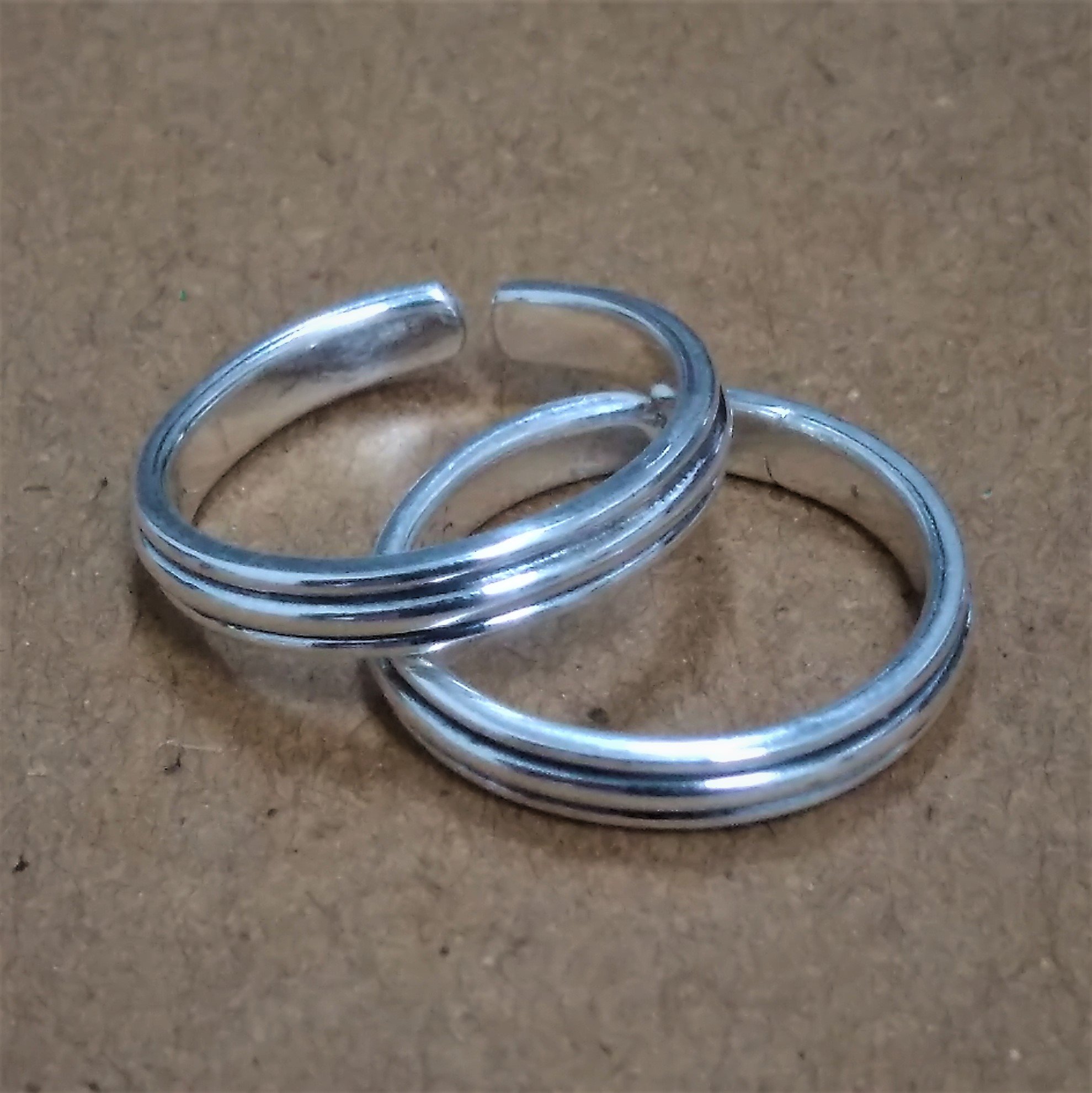Silvertree 925 Sterling Silver Toe Rings for Women - Elegant Pure Silver Jewelry for Beach, Summer & Pedicure Days