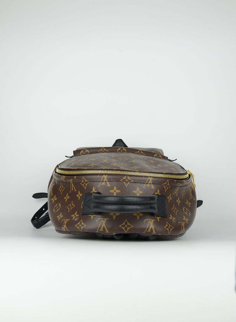 Brown Monogram Backpack for Women & Men - Stylish & Durable Daypack for Travel, Work, School & Outdoor Adventures