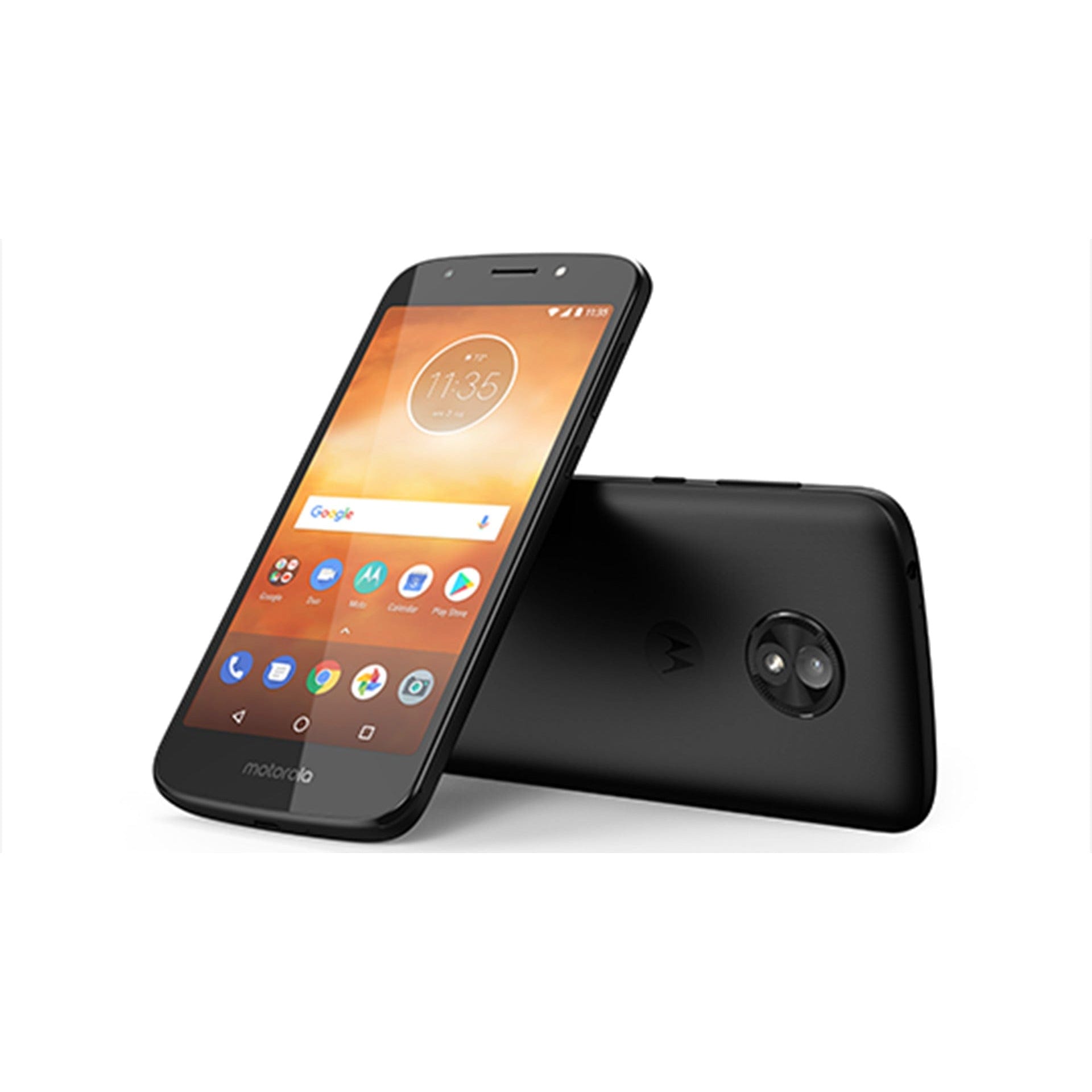 Unlocked Moto E5 Play 16GB Smartphone - Black (PAA90004US) | 4G LTE Dual SIM Android Phone for Travel & Business Use
