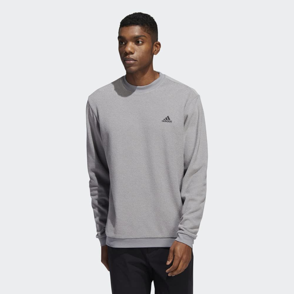 Adidas Men's Crewneck Sweatshirt - Comfortable Casual Pullover for Gym, Running & Everyday Wear