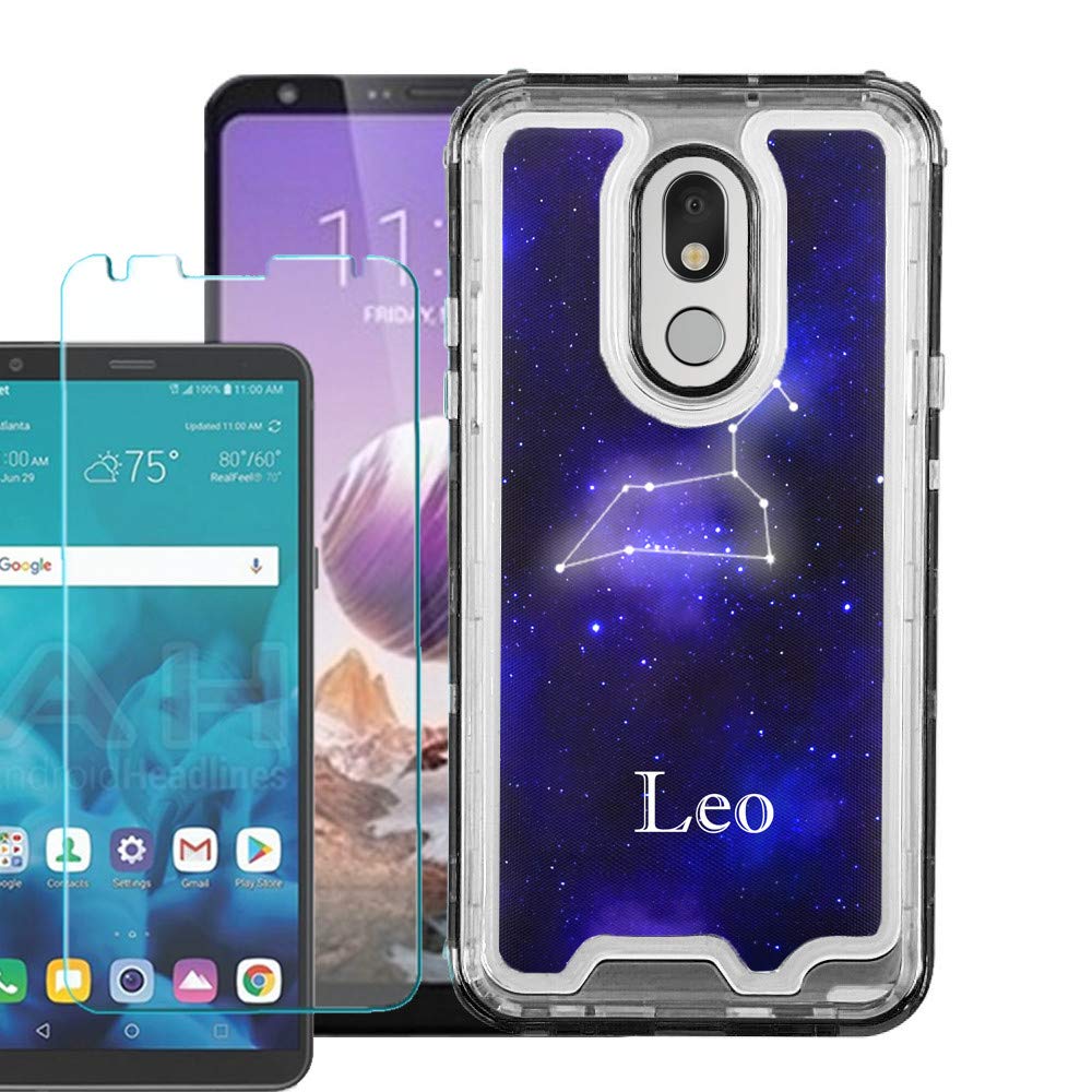 LG Stylo 5 Case with Screen Protector - Shockproof Hybrid Cover for Daily Use