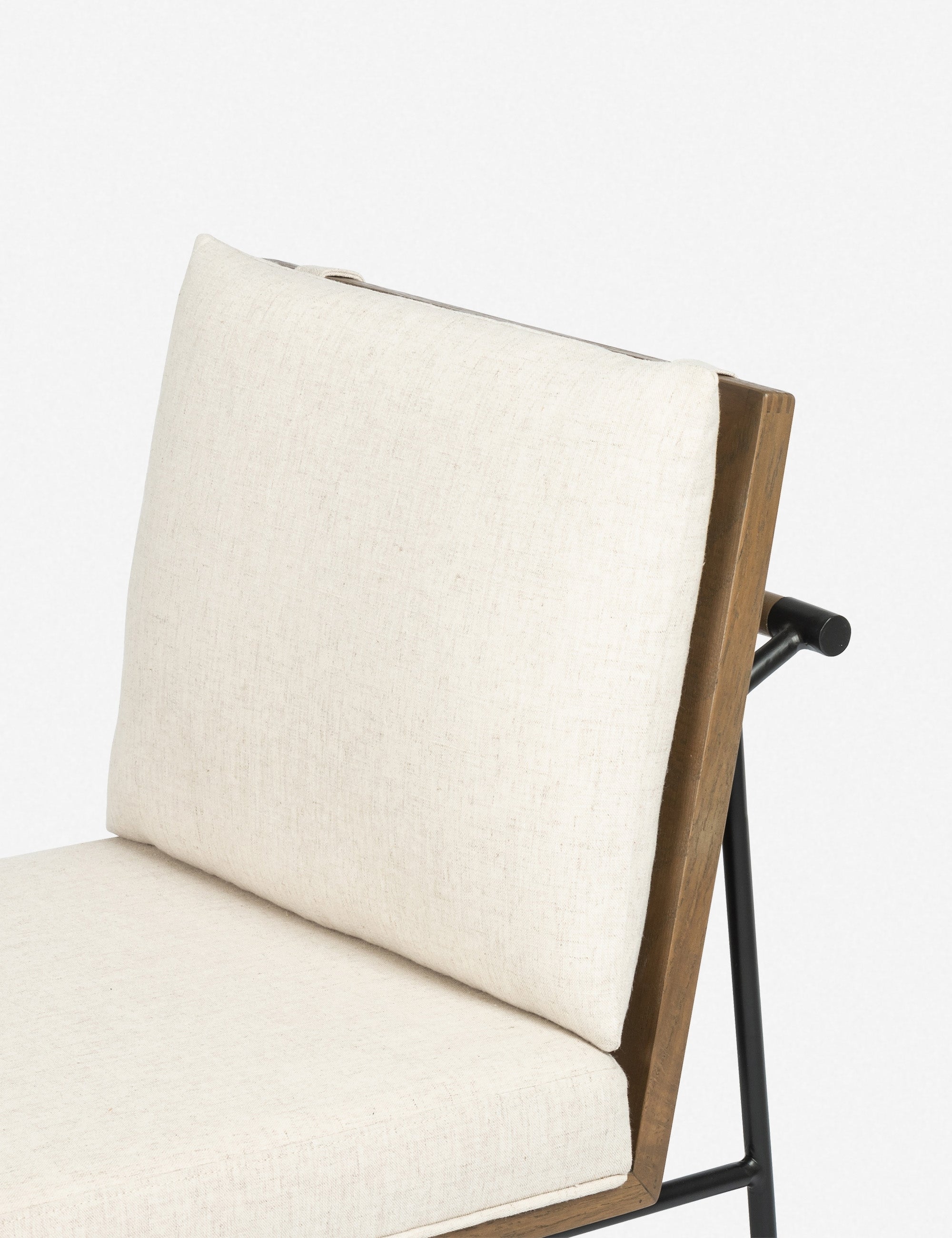 Adrien Dining Chair - Modern Wooden Dining Room Chair with Upholstered Seat - Perfect for Kitchen, Dining Room, and Home Office