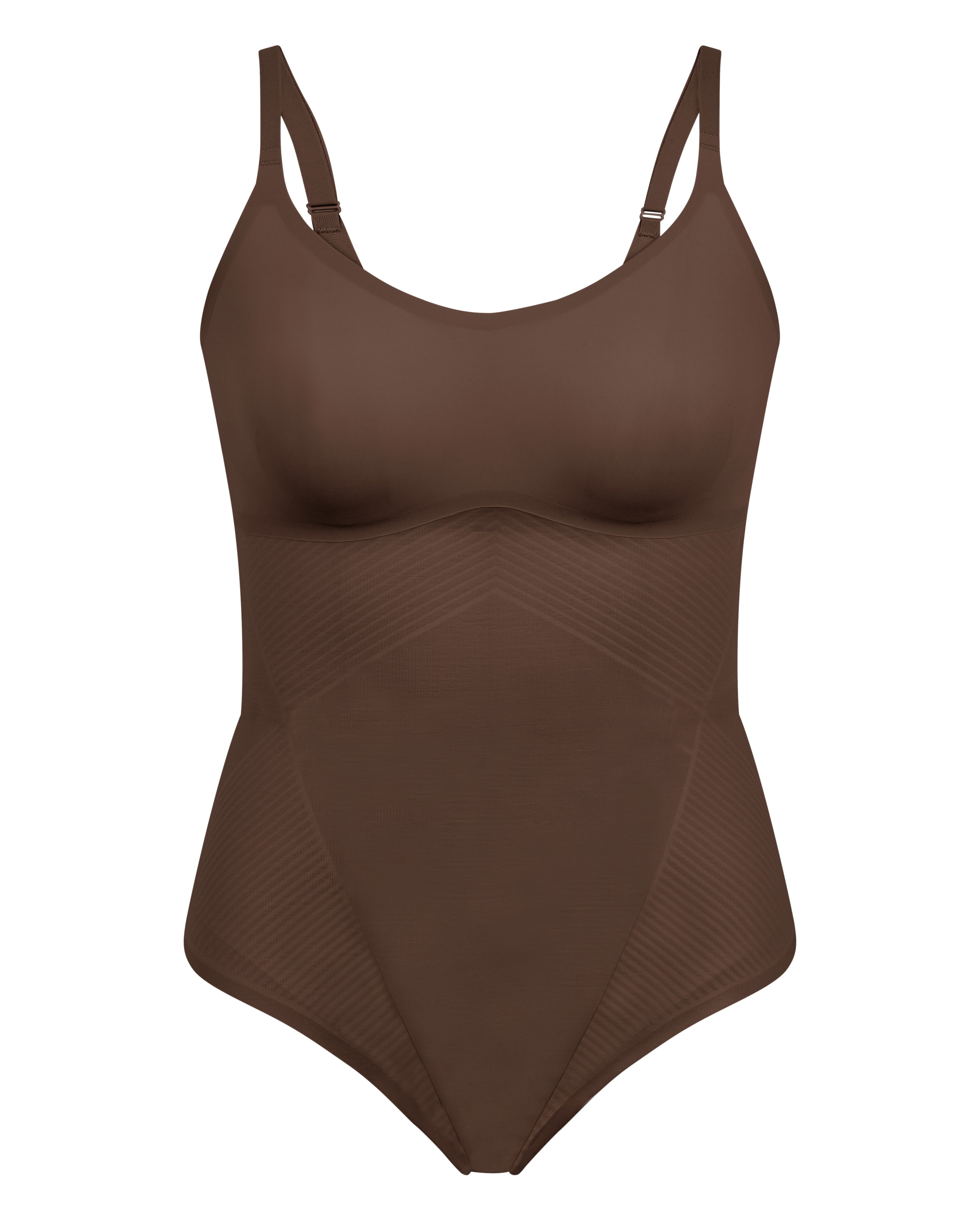 SPANX Shapewear Invisible Cami Thong Bodysuit for Women - Seamless Slimming Underwear for Everyday Wear & Layering