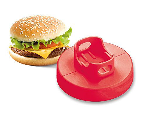 Tescoma Presto Hamburger Maker - Fast & Easy Patty Press for Perfect Homemade Burgers - Ideal for BBQs, Picnics, and Family Dinners