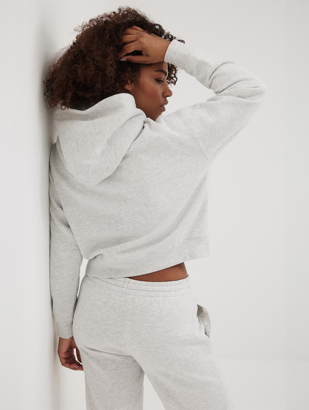 Women's Hart Eco Fleece Cropped Hoodie - Sustainable Soft Pullover for Casual Wear, Gym & Outdoor Activities