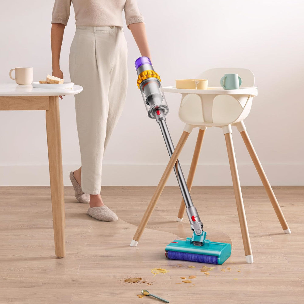 Refurbished Dyson V15 Detect Submarine Cordless Vacuum Cleaner - Official Outlet with 1 Year Warranty | Powerful Suction for Pet Hair, Hard Floors & Carpets | Home Cleaning Essential