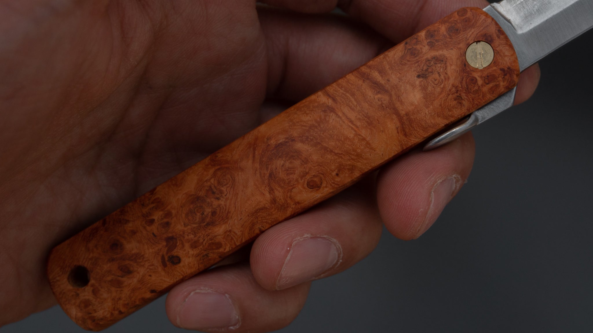 Premium Higonokami VG10 Folding Pocket Knife with Quince Wood Handle - Perfect for Camping, Hiking & Everyday Carry (EDC)