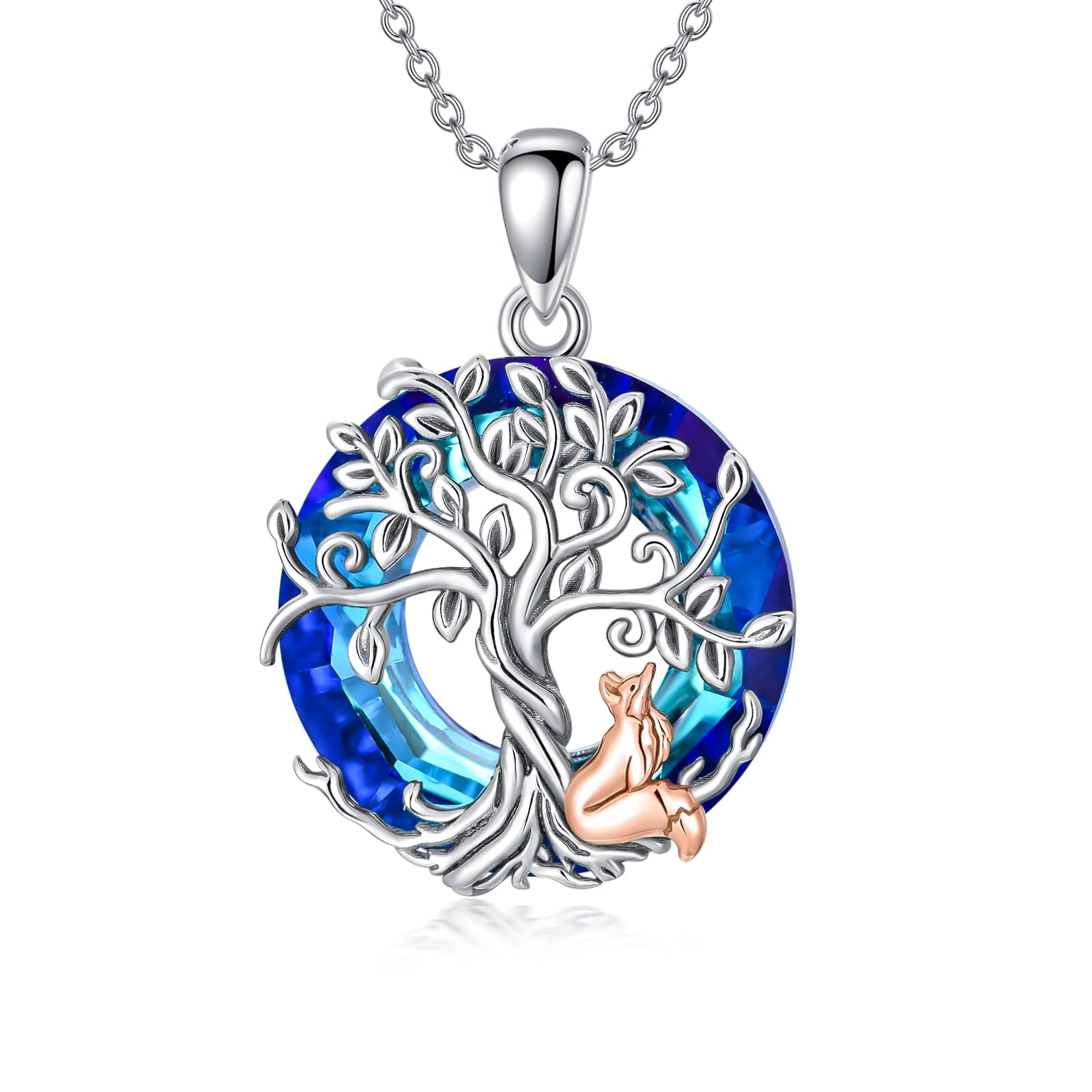 925 Sterling Silver Animal Pendant Necklace for Women & Men - Owl, Highland Cow, Squirrel, Fox, Otter, Bunny, Dog - Unique Birthday & Christmas Jewelry Gift for Animal Lovers | Perfect for Casual Wear, Date Nights & Special Occasions