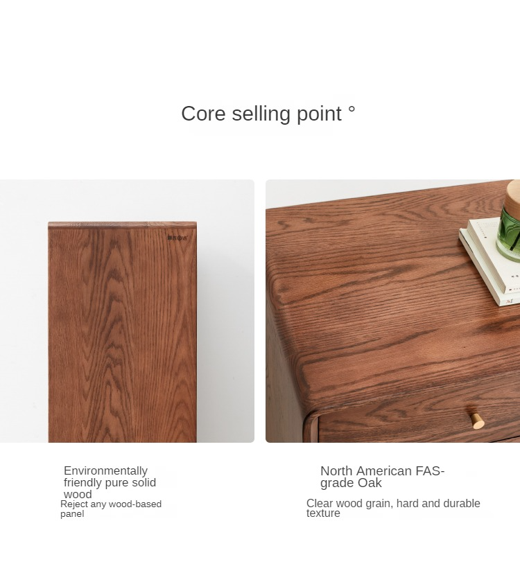 Solid Oak Wood Shoe Storage Cabinet - Modern Entryway Organizer with Ventilation Holes | Perfect for Small Spaces, Hallway, Mudroom & Apartment Entry