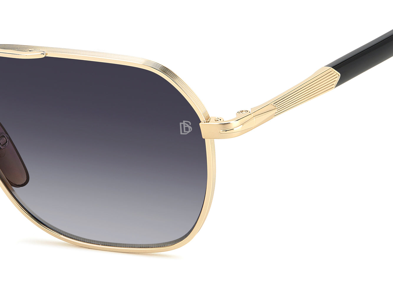 David Beckham DB1128/G/S Men's Sunglasses - Polarized UV Protection Aviator Style for Driving, Outdoor & Fashion