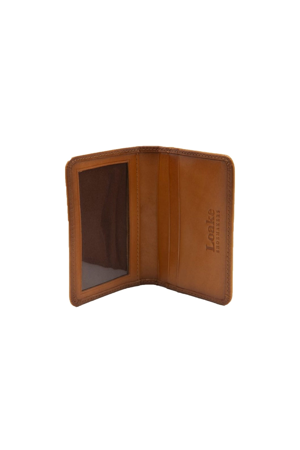 Loake Fenchurch Genuine Leather Card Holder - Slim RFID Blocking Wallet for Men & Women - Perfect for Travel, Business & Everyday Use (Tan)