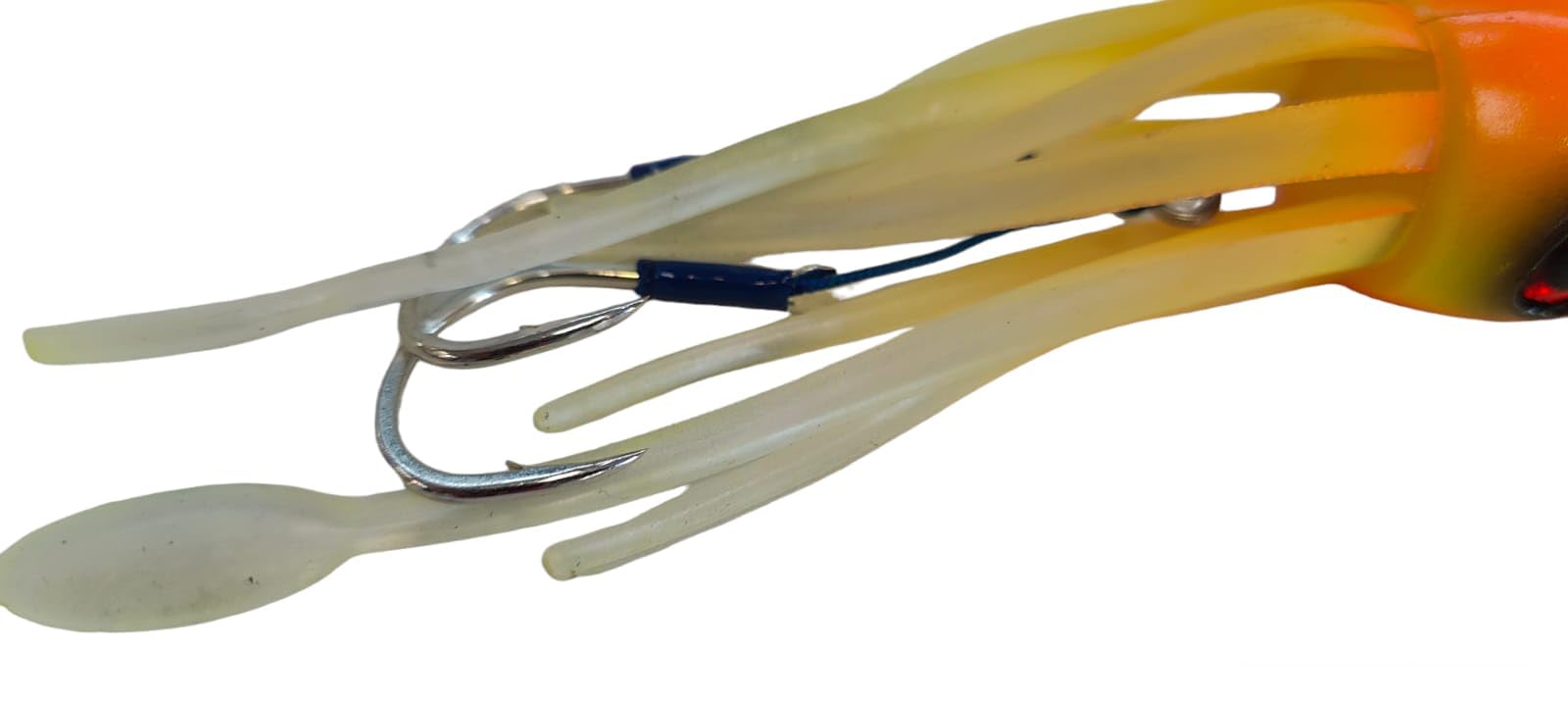 Premium VETROS PVC Squid Lures for Grouper, Snapper, Tuna & Amberjack Fishing - Saltwater & Freshwater Artificial Bait with Realistic Action - Perfect for Deep Sea, Offshore & Inshore Angling