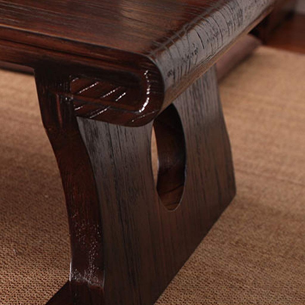 Modern Paulownia Wood End Table - Minimalist Coffee & Side Table, Low Tatami Platform for Balcony, Bay Window, and Living Room | Eco-Friendly, Lightweight, and Durable Home Decor