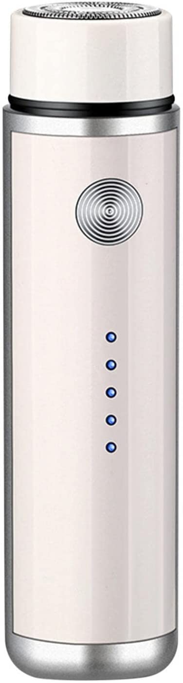 Portable Electric Shaver for Men - Mini Cordless Rechargeable Travel Razor with Floating Heads, Waterproof & Washable - Perfect for Business Trips, Gym, Travel & Daily Use
