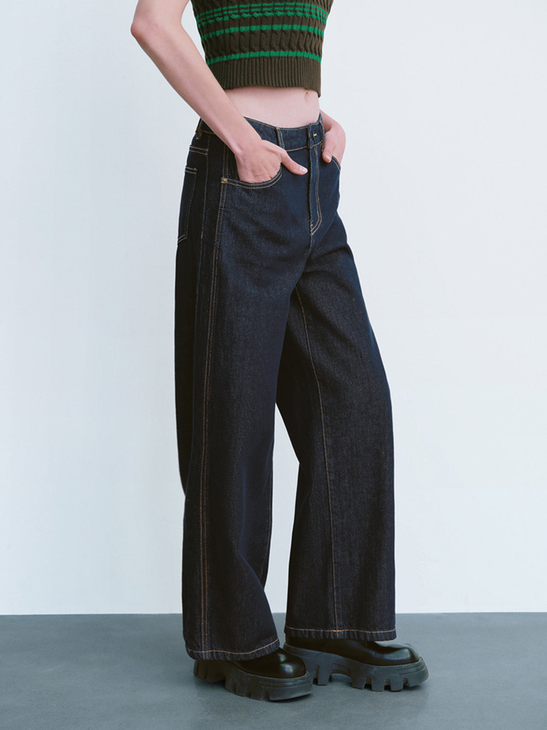 Stylish High-Waisted Denim Jeans for Women - UYY850075 | Comfortable Stretch Skinny Jeans for Everyday Wear | Perfect for Casual Outfits, Work & Date Nights