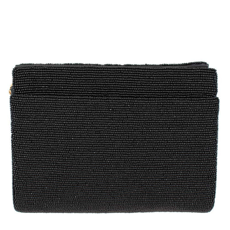 Stylish Beaded Handbag for Women - Elegant Boho Clutch Purse with Peace Sign Design | Perfect for Parties, Weddings & Evening Events