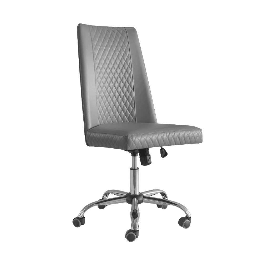 Estelle Nail Salon Manicure Pedicure Chair - Adjustable Height Salon Stool with Wheels for Nail Technicians & Clients - Perfect for Manicure, Pedicure & Spa Treatments