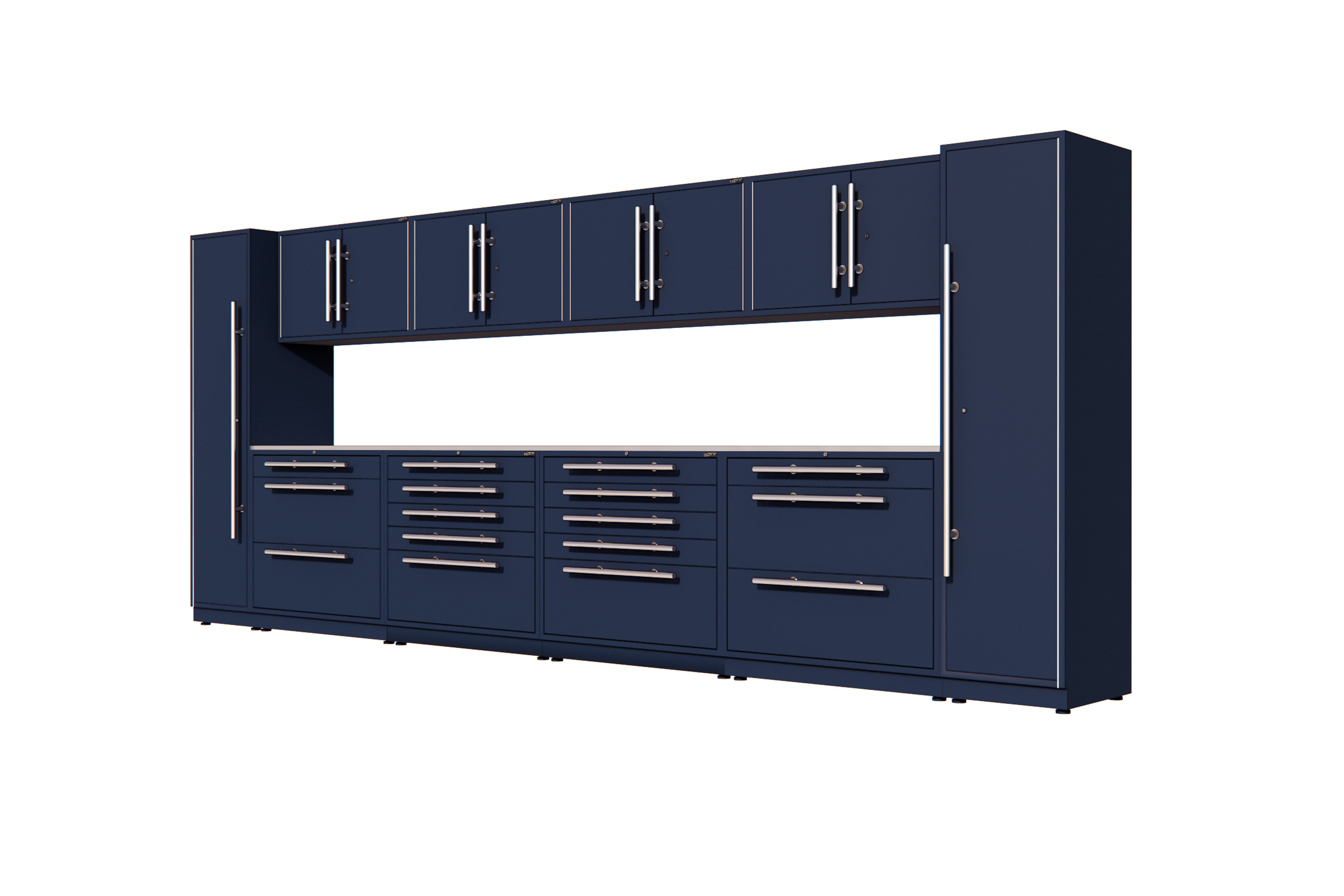 ProSlat LUX 200 Single Door Locker Preconfigured Array - Heavy Duty Metal Storage Locker for Gym, School & Workplace Organization