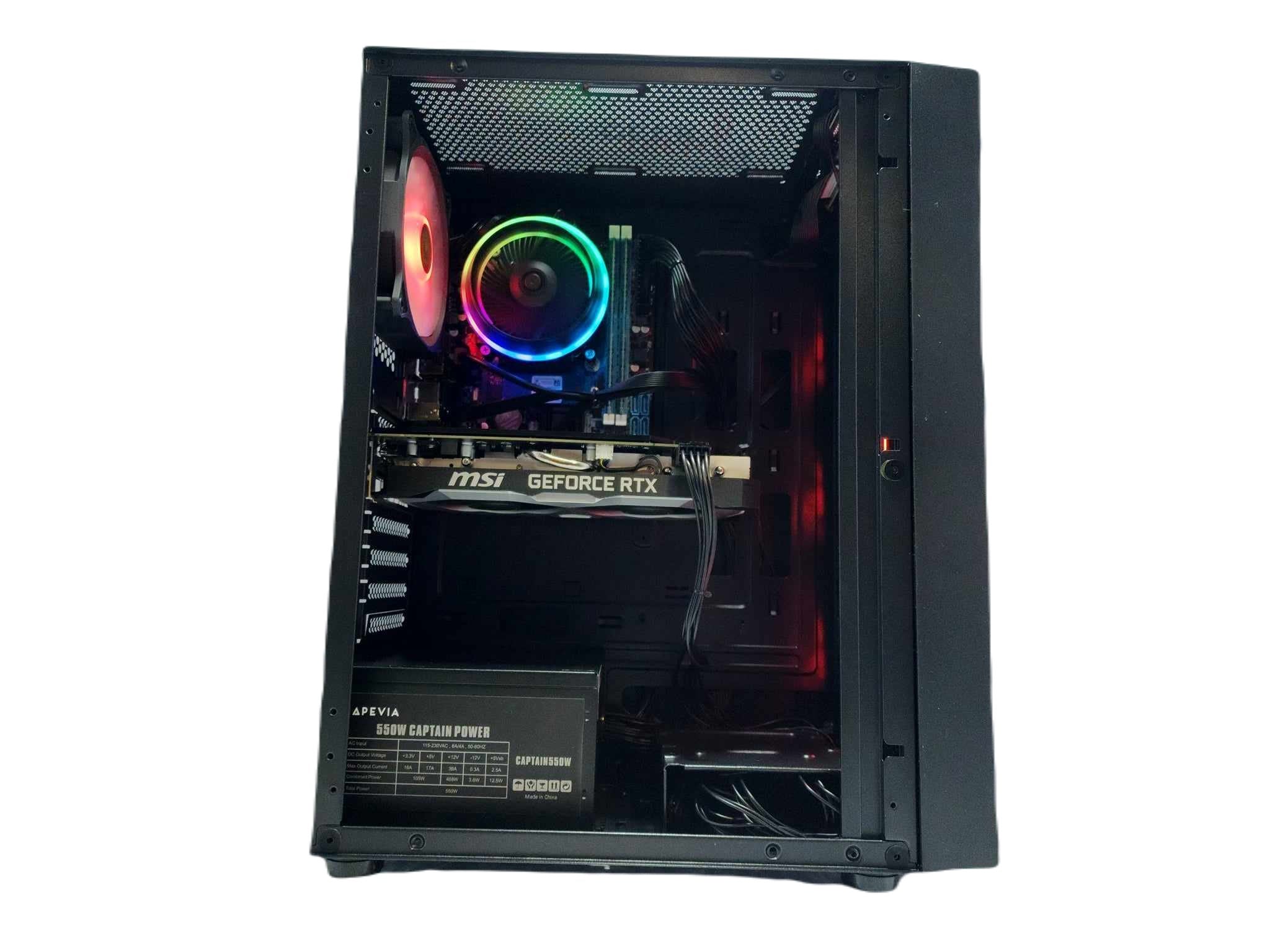 Pinnacle Gaming PC Desktop Computer - AMD Ryzen 5, 1TB SSD, 16GB RAM, NVIDIA GTX 1660 SUPER, WiFi, Gamdias A520 - Perfect for 4K Gaming, Streaming & Content Creation