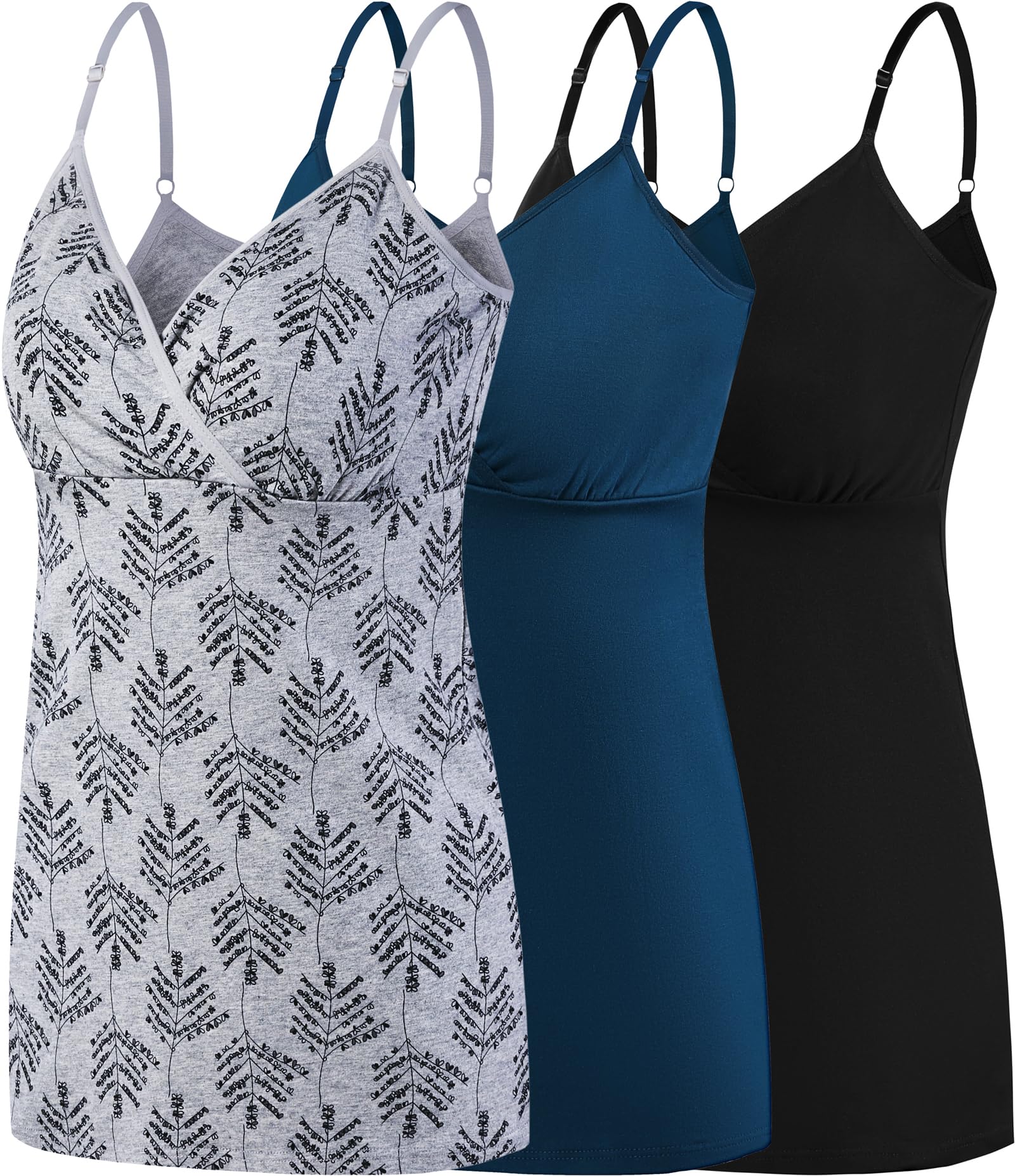 **Maternity Nursing Tops & Breastfeeding Tank Shirts - Comfortable Sleep Bras for Nursing Mothers | Perfect for Nighttime Feeding & Lounging**