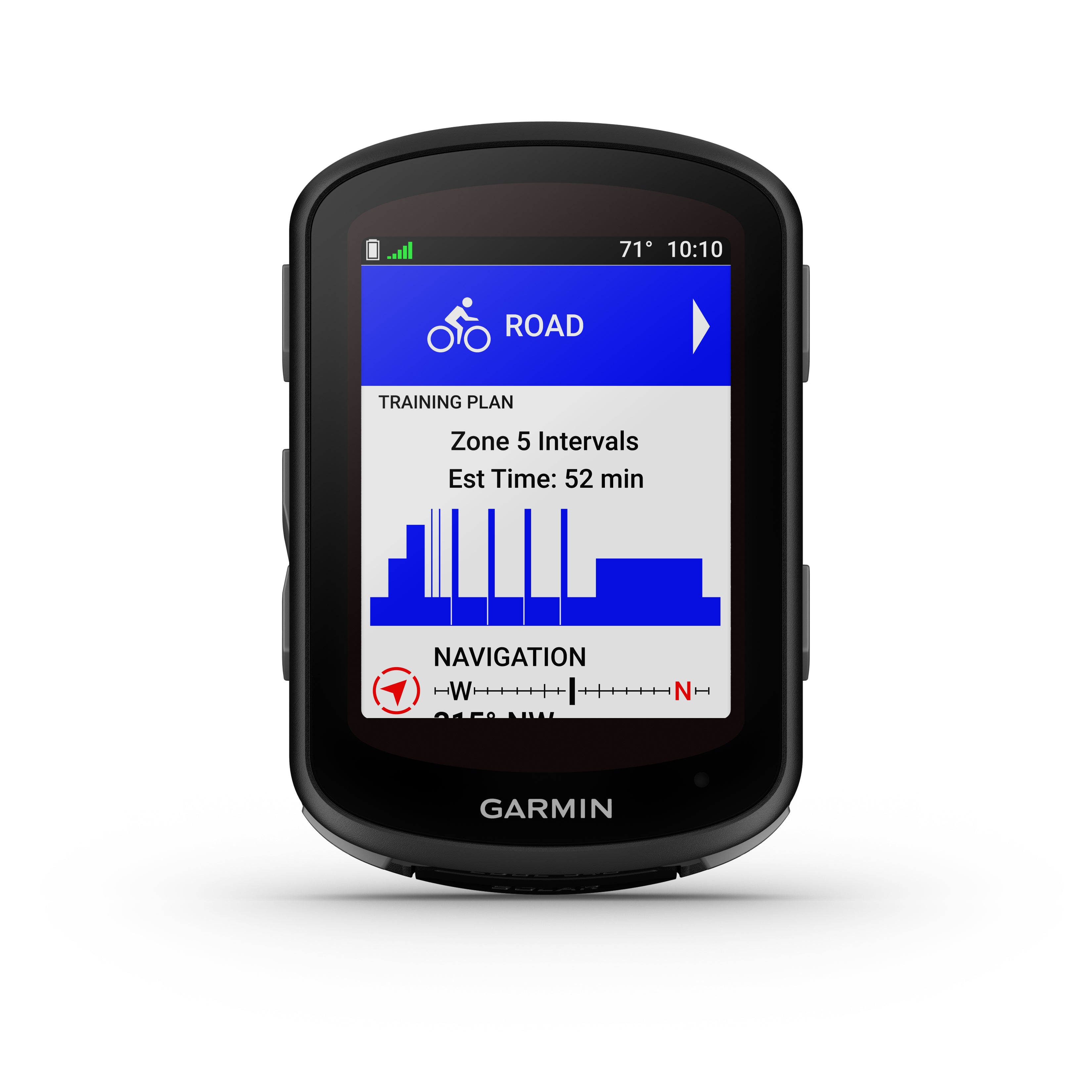 Garmin Edge 540 Solar GPS Bike Computer with Solar Charging - Advanced Cycling Performance Tracker for Road & Mountain Biking - Perfect for Training, Racing & Outdoor Adventures