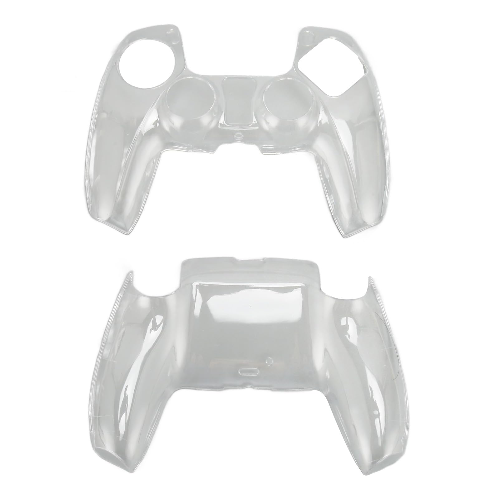 PS5 Controller Silicone Cover - Anti-Slip Transparent Protective Case for PS5 Gamepad, Dustproof & Sweatproof Grip - Perfect for Gaming, Travel & Long Play Sessions