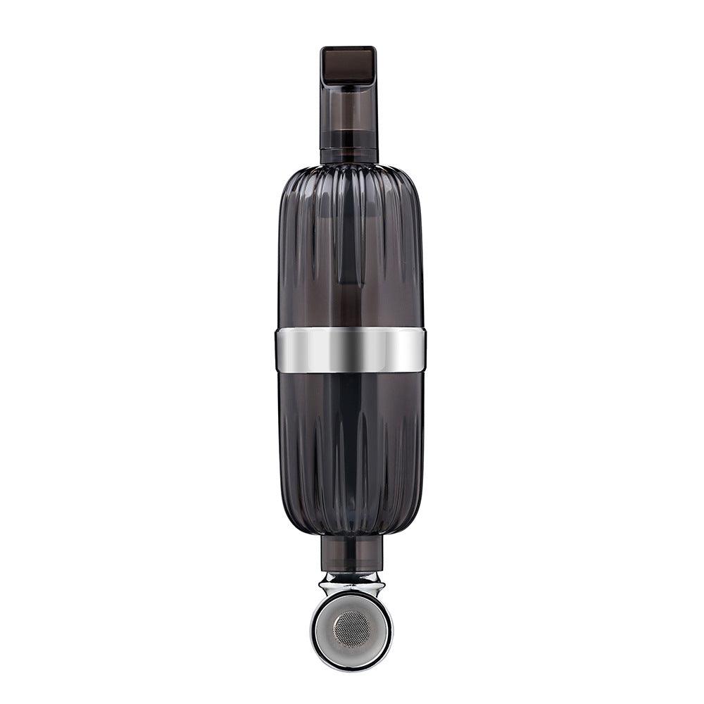 Premium Handheld Water Pipe for Dry Herb & Wax - Lightweight & Portable Design for Smooth Vaping at Home or On-The-Go