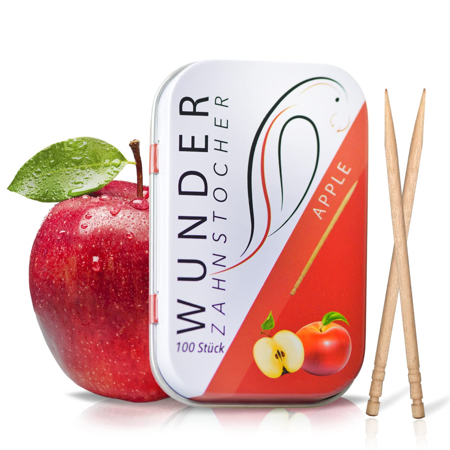 Flavored Toothpicks for Fresh Breath | Stop Nail Biting & Teeth Cleaning On-the-Go | Sugar-Free Vegan Toothpicks for Travel, Office & After Meals