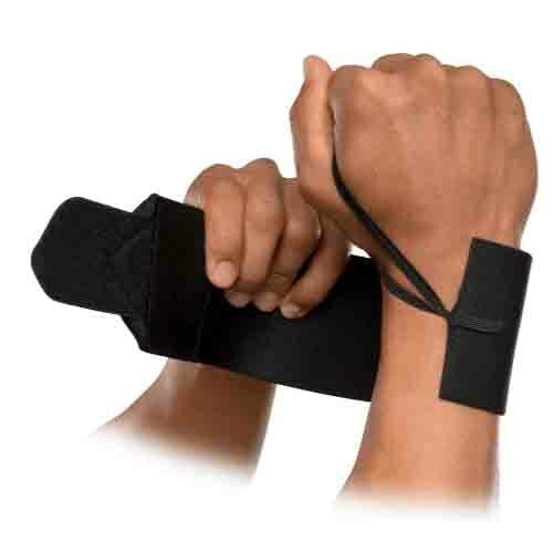 McDavid X503 BK Heavy Duty Wrist Wraps - Black - Weightlifting & Powerlifting Support for Gym Training & CrossFit Workouts