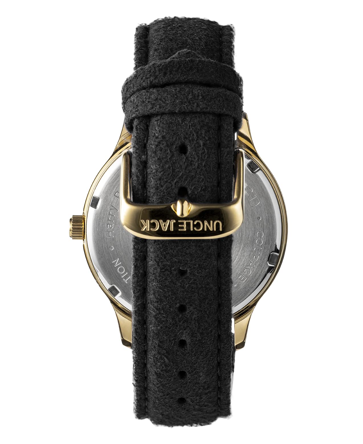Uncle Jack Harry Potter Limited Edition Watches for Men & Women - Stainless Steel Case, Suede Band | Hogwarts House Collection (Gryffindor, Slytherin, Hufflepuff, Ravenclaw) | Perfect Gift for Fans, Cosplay & Everyday Wear