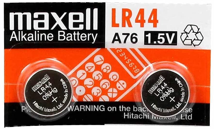 AG13 / 357A / LR44 Alkaline Button Cell Batteries (Pack of 2) - Perfect for Watches, Calculators, Toys & Small Electronics
