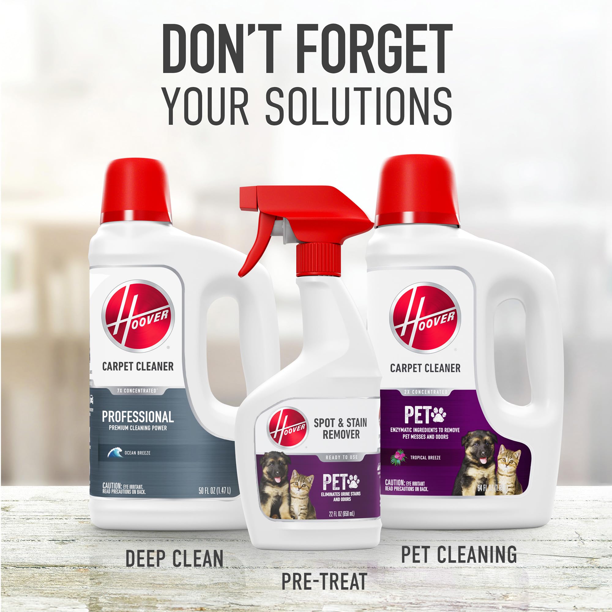 Hoover PowerDash Pet Carpet Cleaner FH50700 - Powerful Portable Carpet Cleaner for Pet Hair & Stains | Ideal for Home, Office & Pet Owners