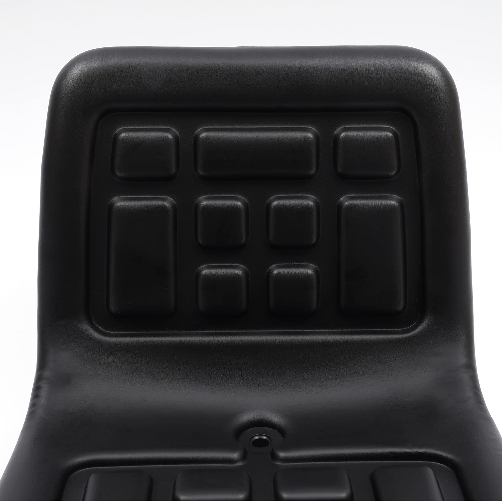 Gdrasuya10 Universal Tractor Seat - Adjustable Sliding Suspension Seat with PU Leather & Rails for Mowers & Tractors | Perfect for Farming, Landscaping & Agricultural Equipment