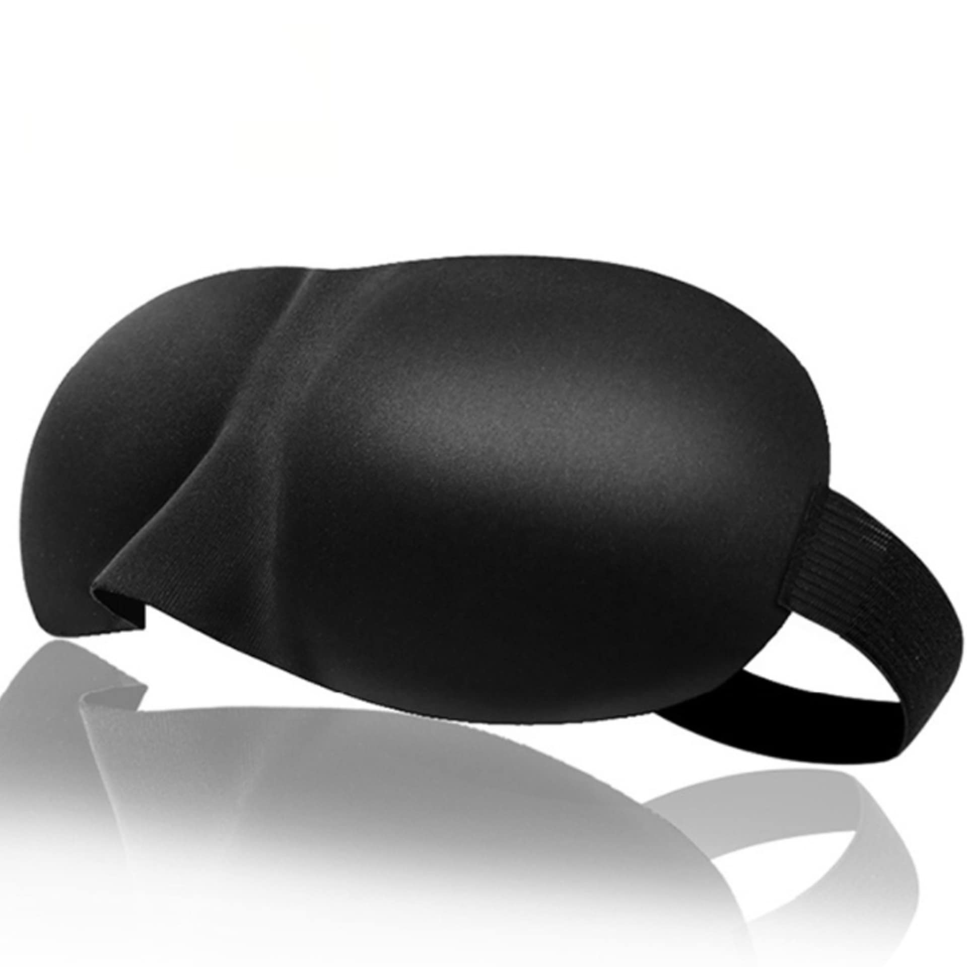 3D Contoured Sleep Eye Mask for Men & Women - Light Blocking Blindfold for Travel, Yoga & Napping - Soft Comfort Night Sleep Mask with Concave Molded Design - Perfect for Airplane, Office & Meditation Use