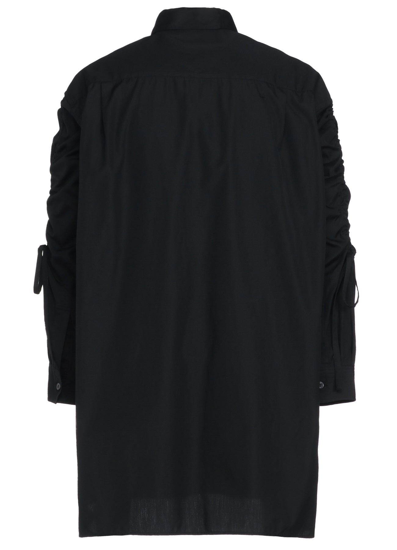 Premium Cotton Broadcloth Oversized Shirt with Adjustable Gathered Strings | Comfortable Loose Fit Women's Blouse for Casual Wear & Layering