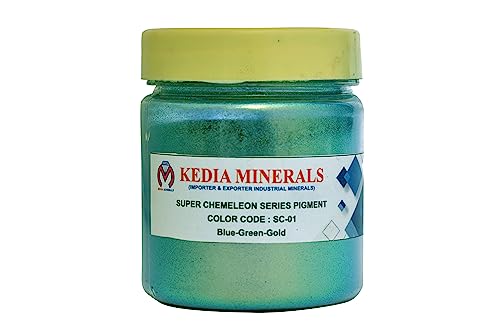 Kedia SC-01 SuperChameleon Color Shift Pigment Powder - 10g | Epoxy Resin, Soap Making, Bath Bombs, Candle, Auto Paint, Nail Art, Eyeshadow | DIY Crafts & Cosmetic Pigments for Stunning Color Effects