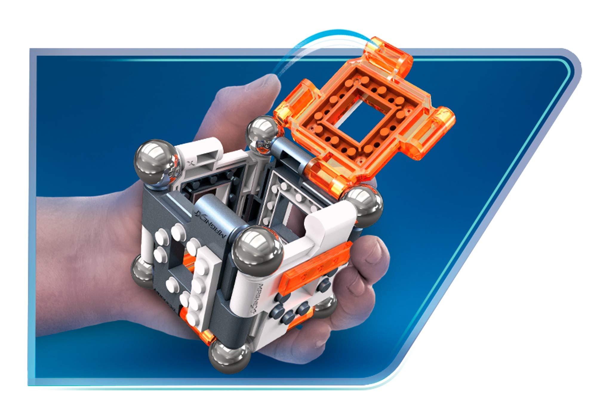 Mega Construx Magnext Mag-Box Magnetic Building Blocks Set - STEM Educational Toys for Kids Ages 6-12 | Creative Construction Playset for School, Home & Birthday Gifts